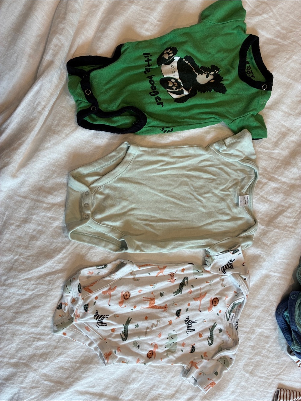 Bundle of onesies six months